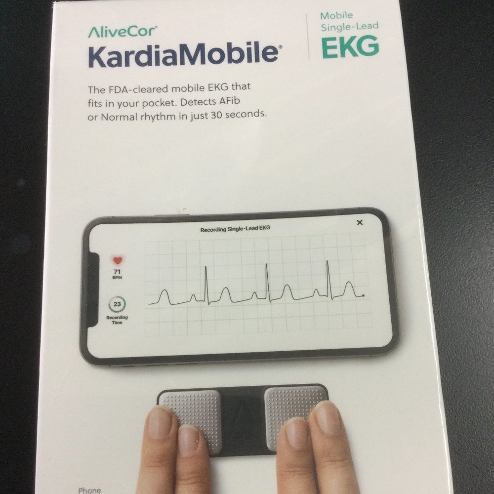 Alivecor Kardia Mobile EKG Monitor Wireless EKG Genuine